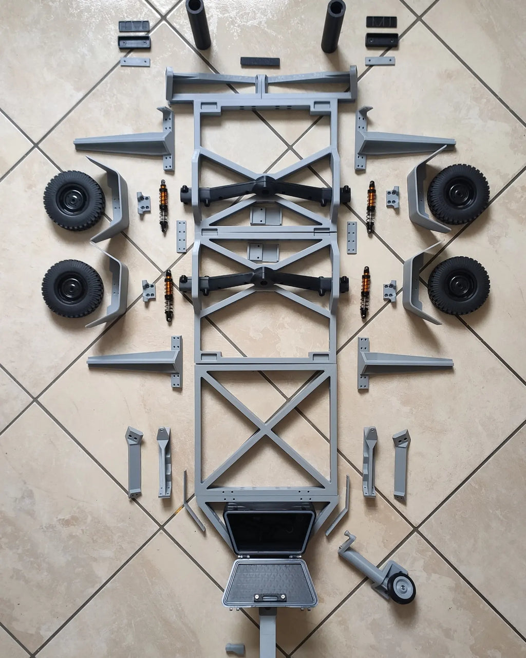 1/6 Scale TRAILER DeathBoat - EU Print Service