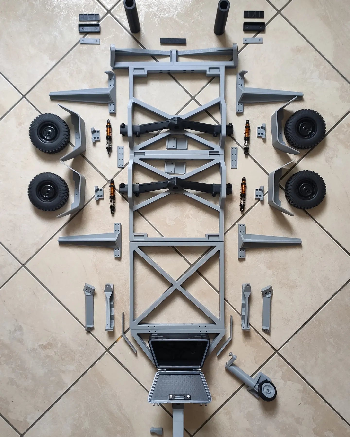 1/6 Scale TRAILER DeathBoat - EU Print Service