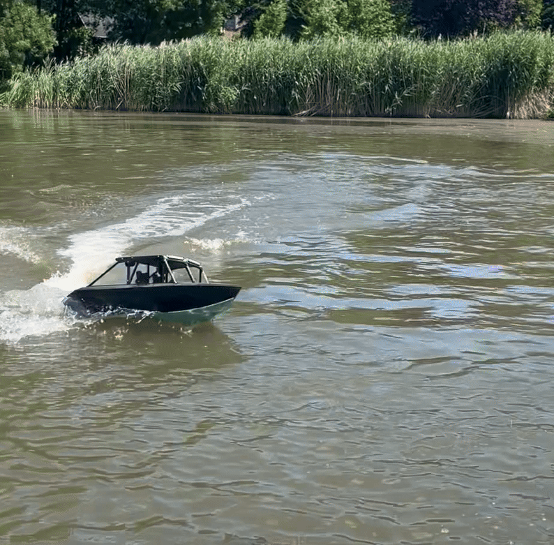 DEATHBOAT - 1/6 Scale River Jet Boat - HPW40 incl. - HAVE-IT-ALL