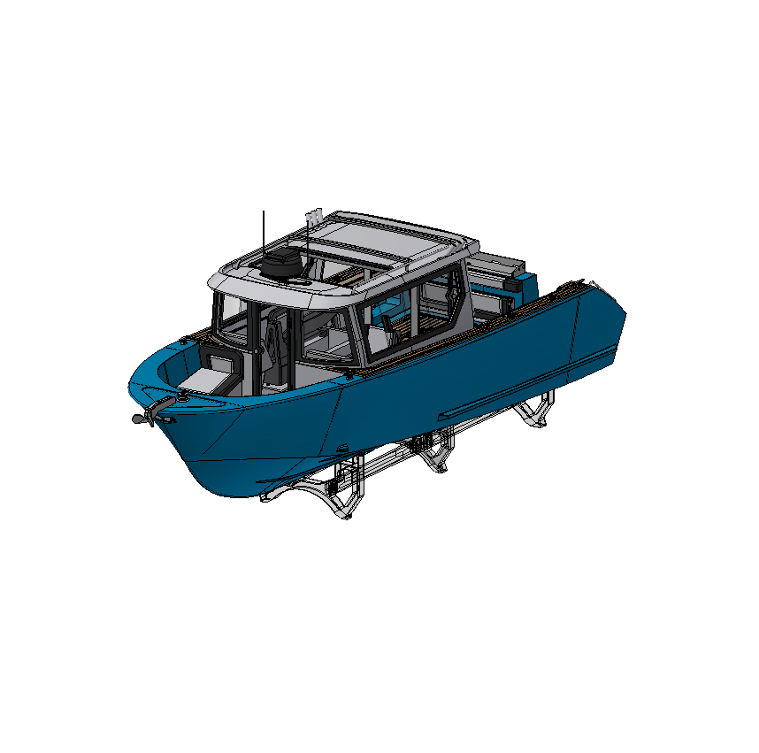 DEFJet 22 - 1/6 Scale - Jet Boat - W/O Jet Pump