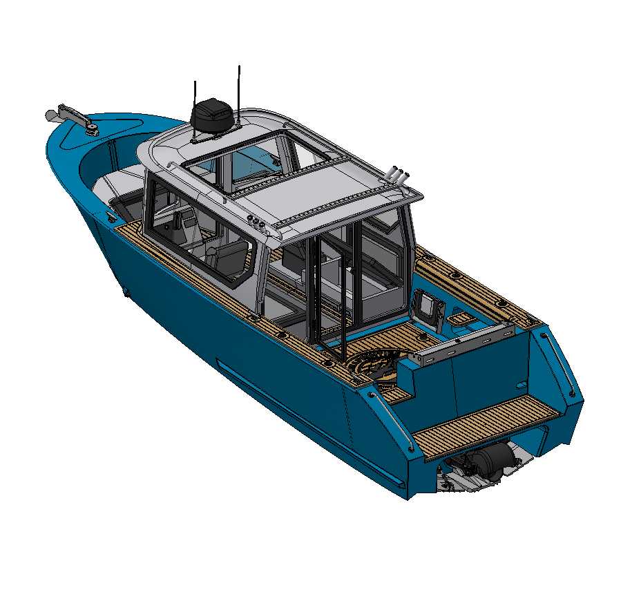 DEFJet 22 - 1/6 Scale - Jet Boat - W/O Jet Pump