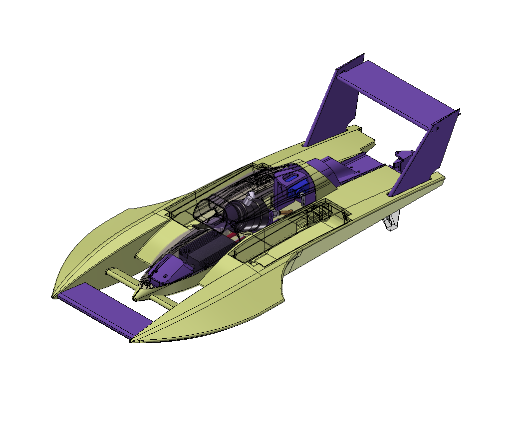HP18 - 1/18 Scale - Unlimited Hydroplane
