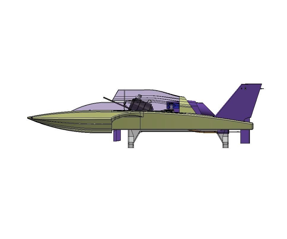 1/18 Scale HP18 Unlimited Hydroplane - EU Print Service