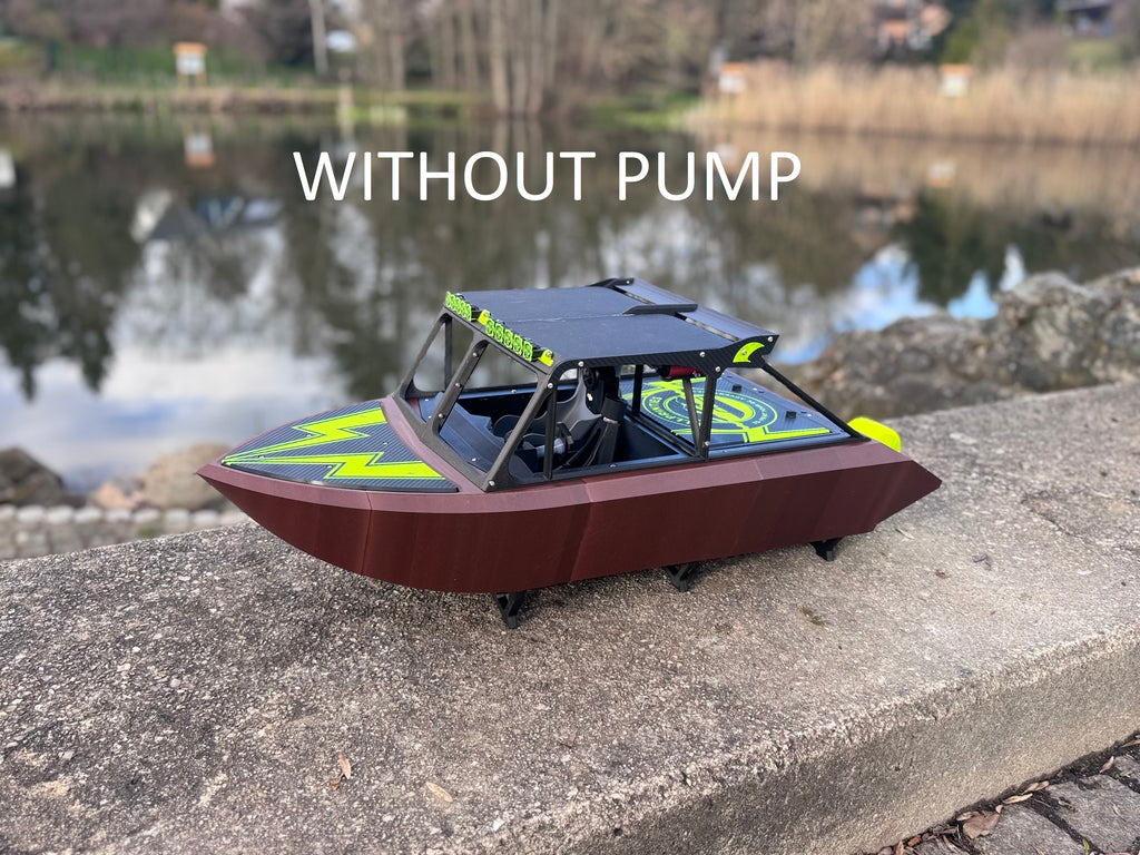 DEATHBOAT - 1/6 Scale - River Jet Boat - W/O Pump