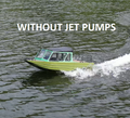 BIG JETTY - 1/6 Scale  Twin-Engine River Jet Boat - W/O Jet Pump