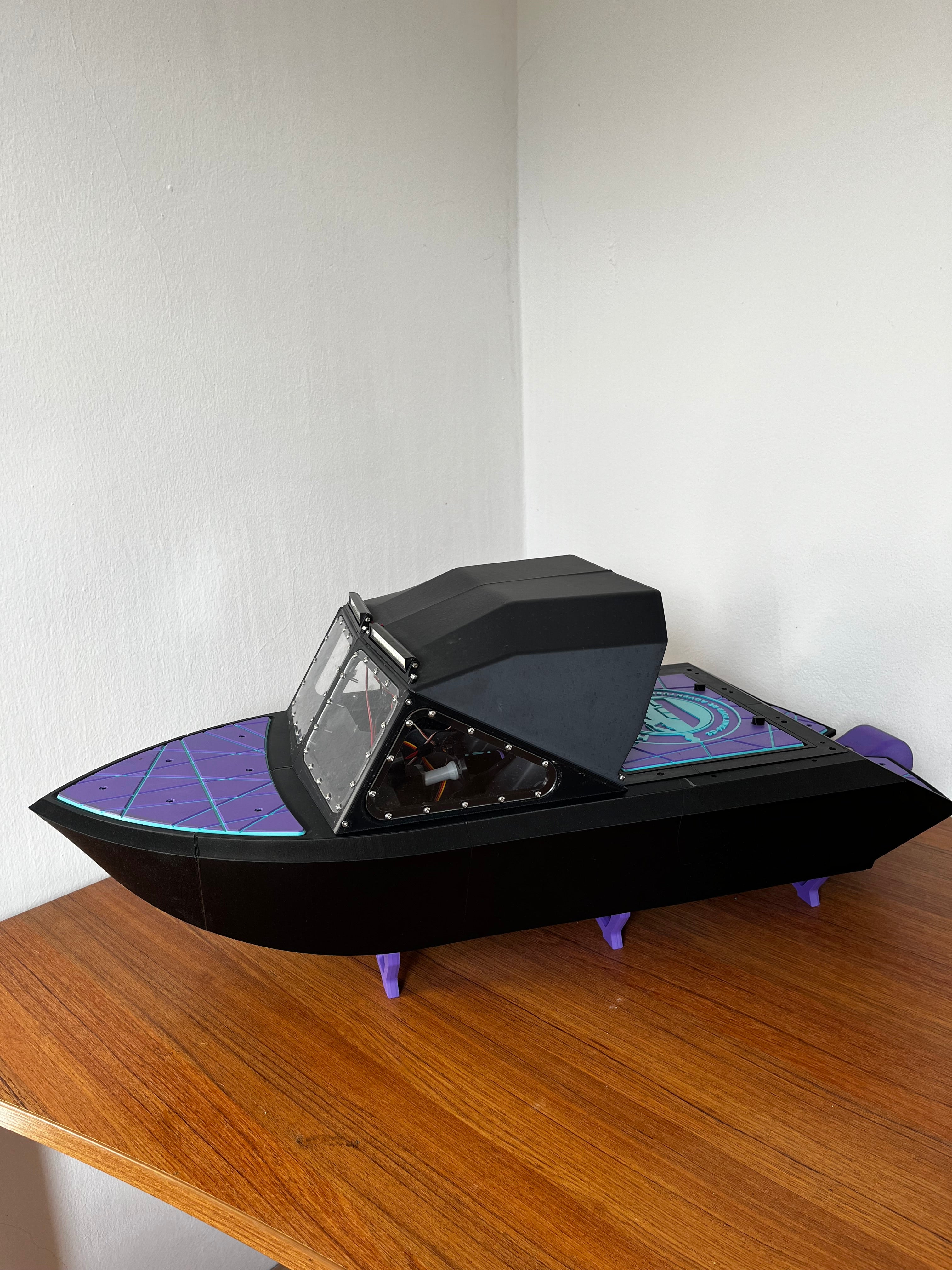 DEATHBOAT - 1/6 Scale - River Jet Boat - W/O Pump