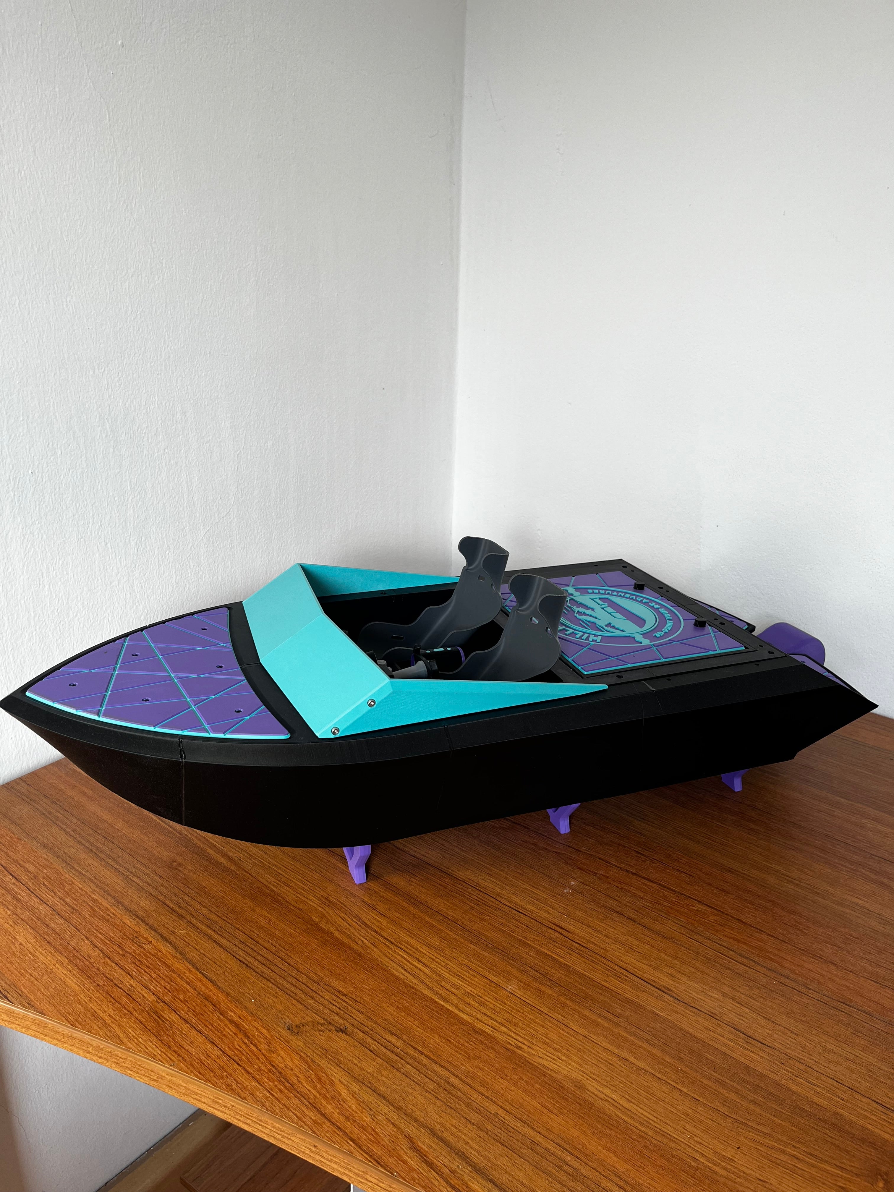 DEATHBOAT - 1/6 Scale - River Jet Boat - W/O Pump