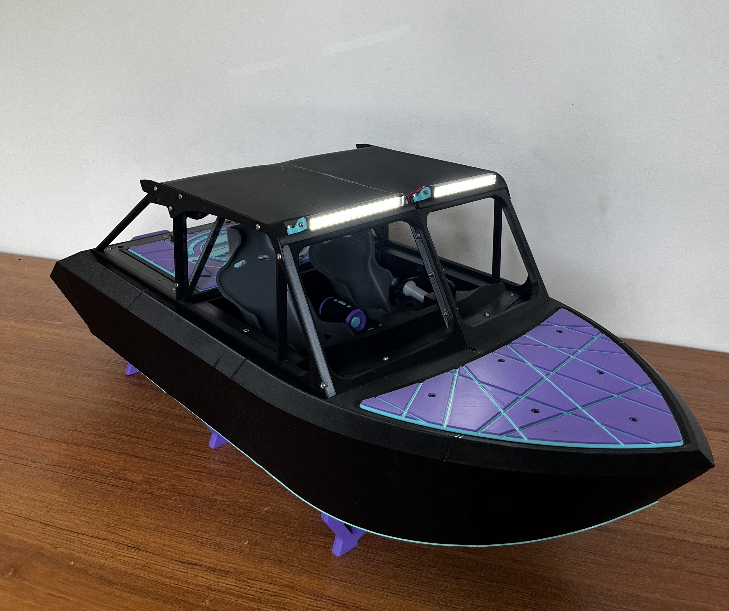 DEATHBOAT - 1/6 Scale - River Jet Boat - W/O Pump