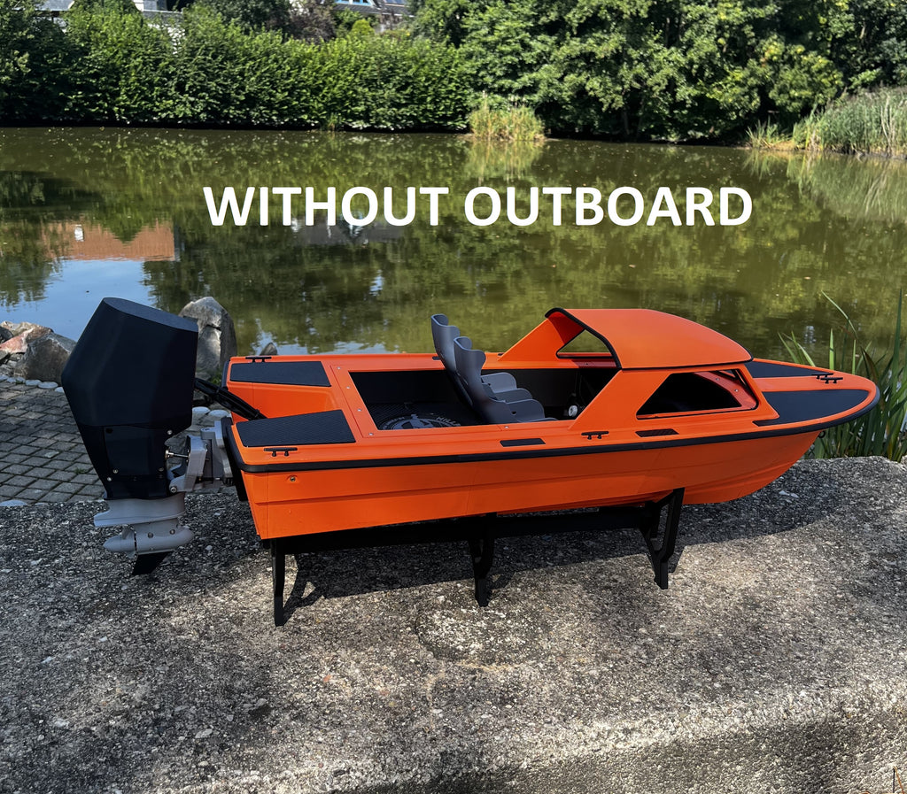 FJORDLING - 1/6 Scale - Outboard Fishing Boat - W/O Outboard