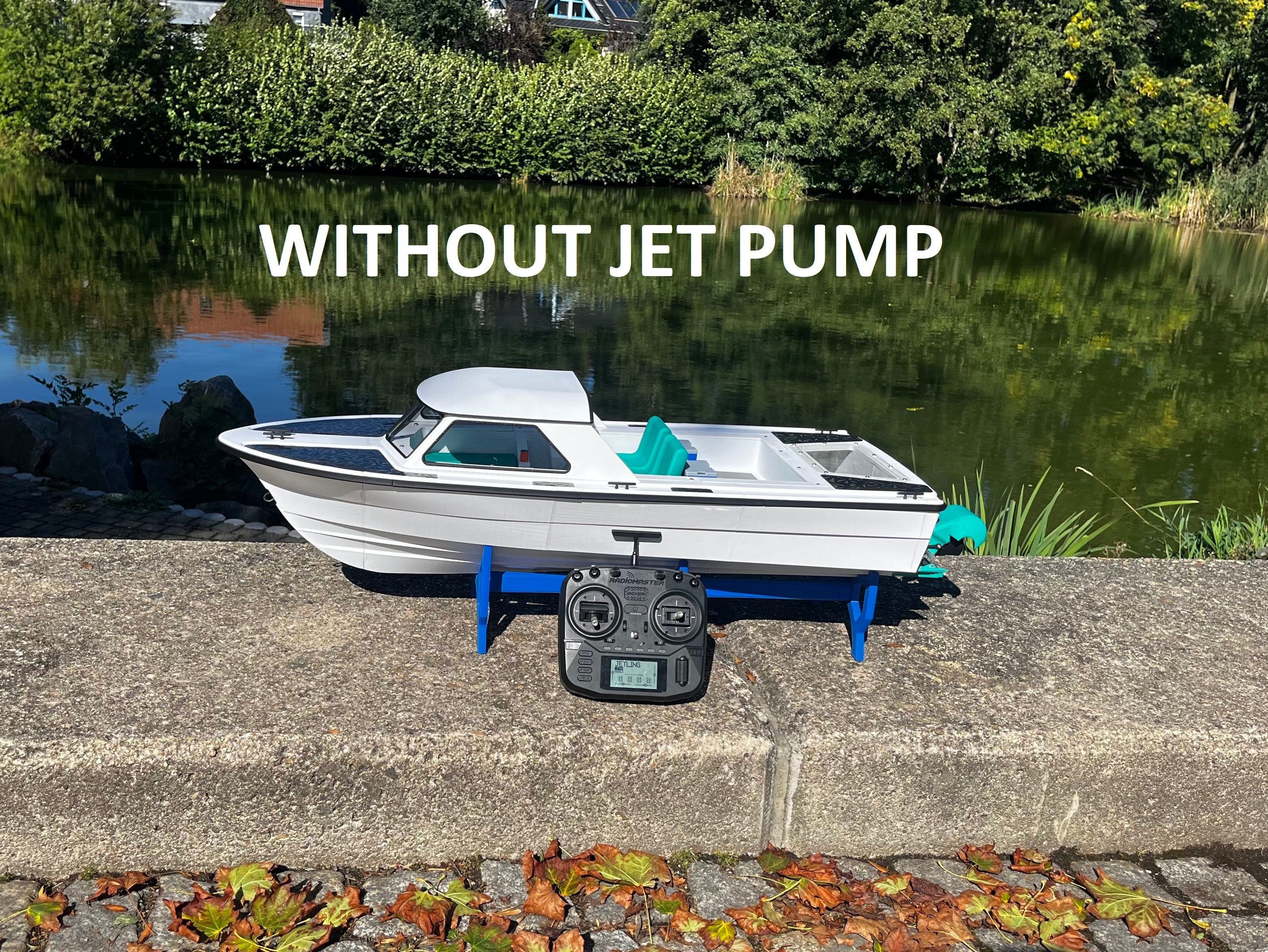 JETLING - 1/6 Scale - Jet Fishing Boat - W/O Jet Pump