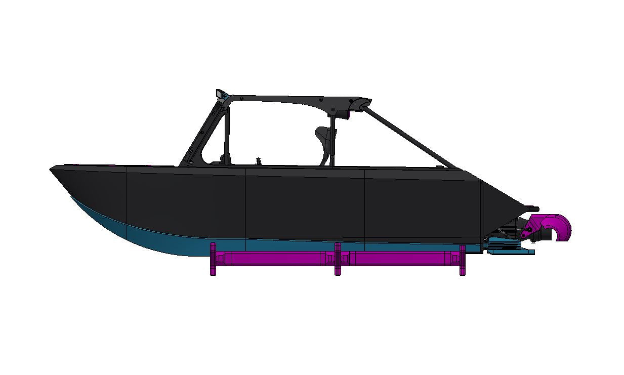 DEATHBOAT - 1/6 Scale River Jet Boat - HPW40 incl. - HAVE-IT-ALL