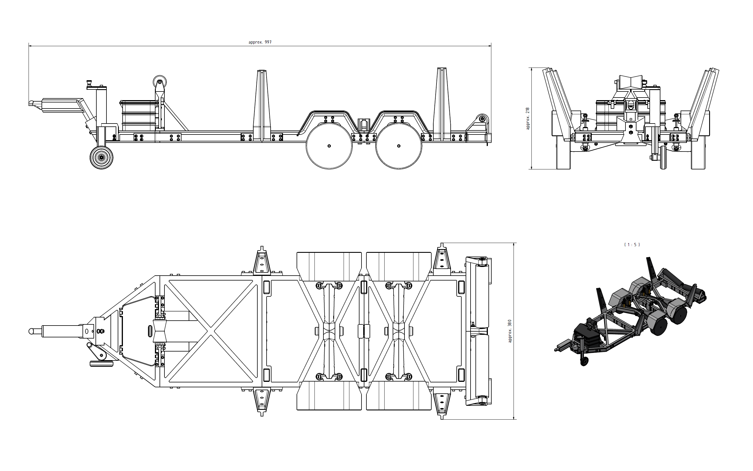 1/6 Scale TRAILER DeathBoat - EU Print Service