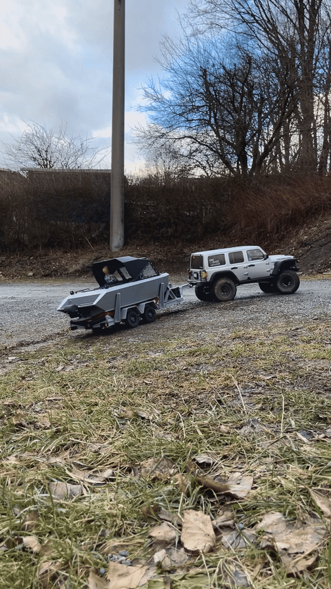 1/6 Scale TRAILER DeathBoat - EU Print Service